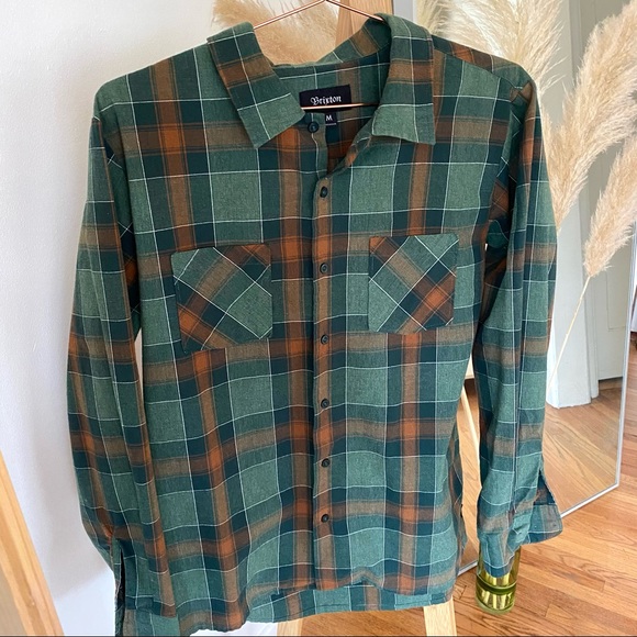 Brixton Mens Button-up Short - Picture 1 of 5